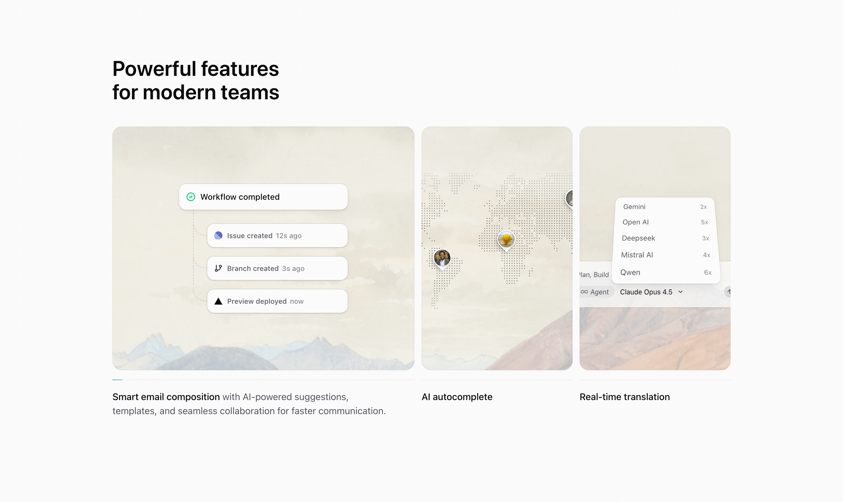 Shadcn Expandable Feature Block Three preview built with Shadcn UI and Tailwind CSS