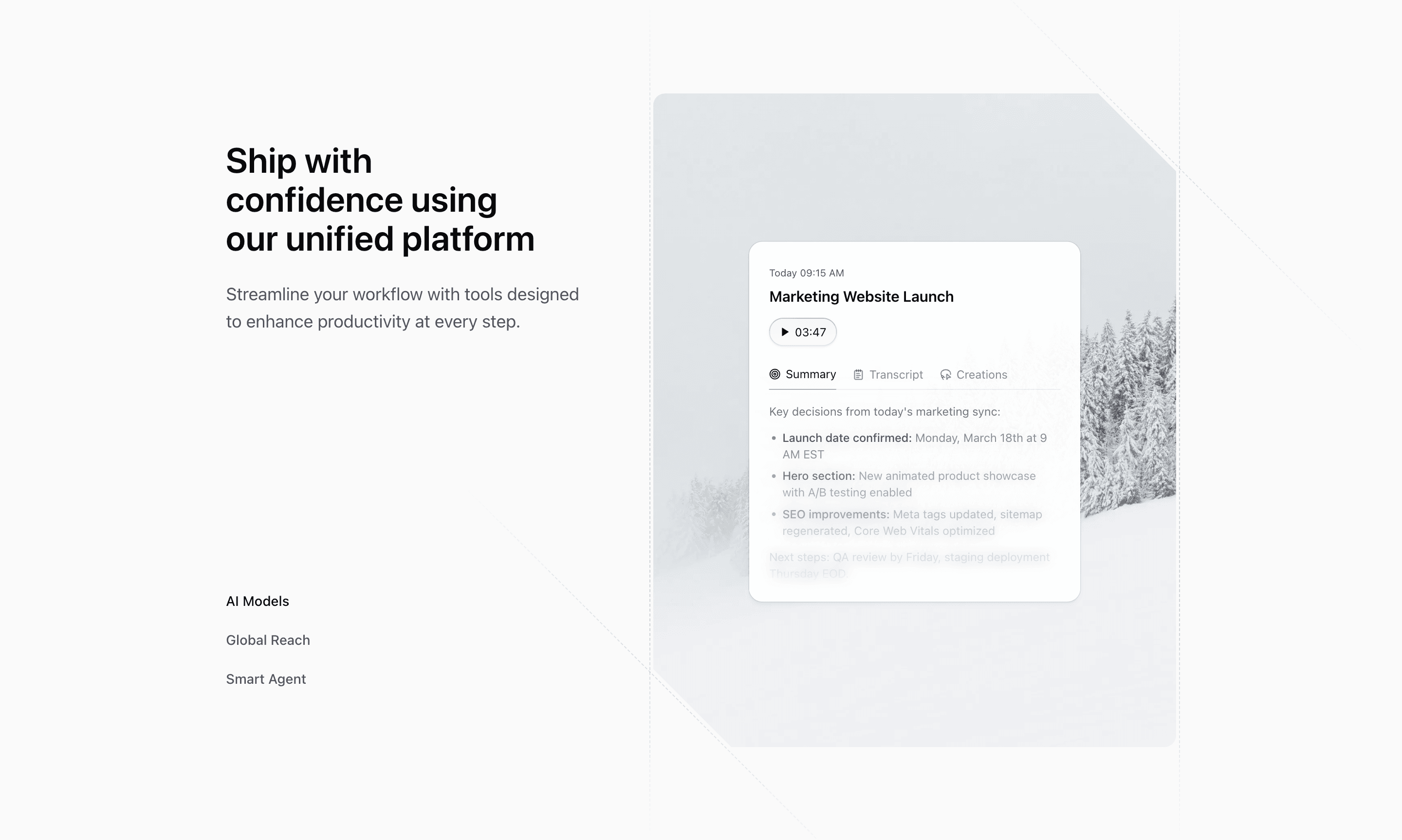 Shadcn Expandable Feature Block Four preview built with Shadcn UI and Tailwind CSS