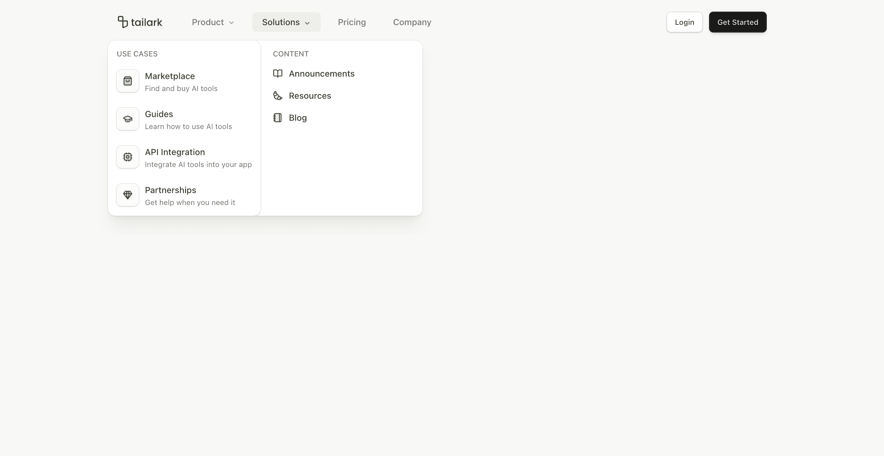 Shadcn Header Blocks preview built with Shadcn UI and Tailwind CSS