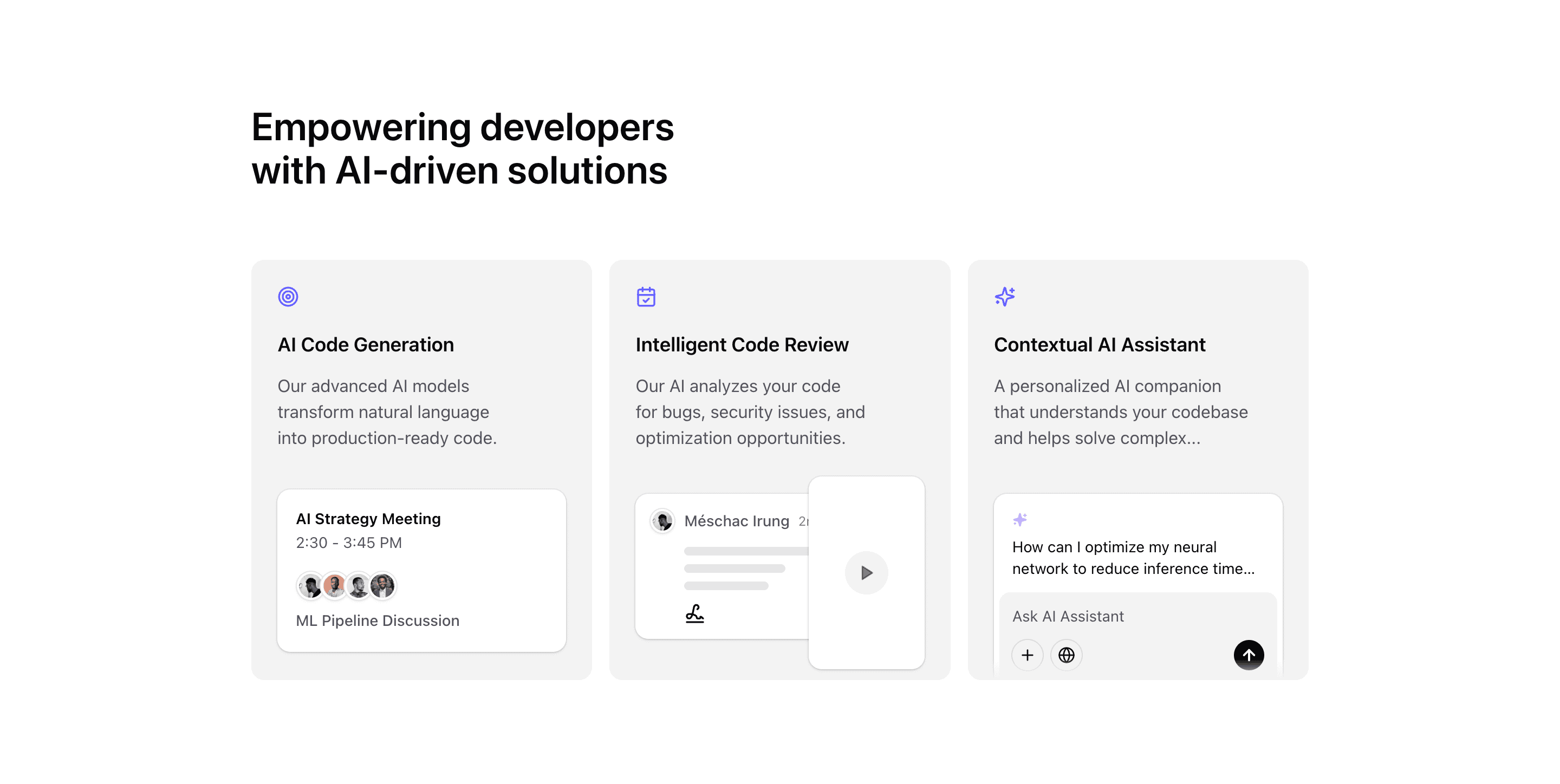Tailark Mist features section