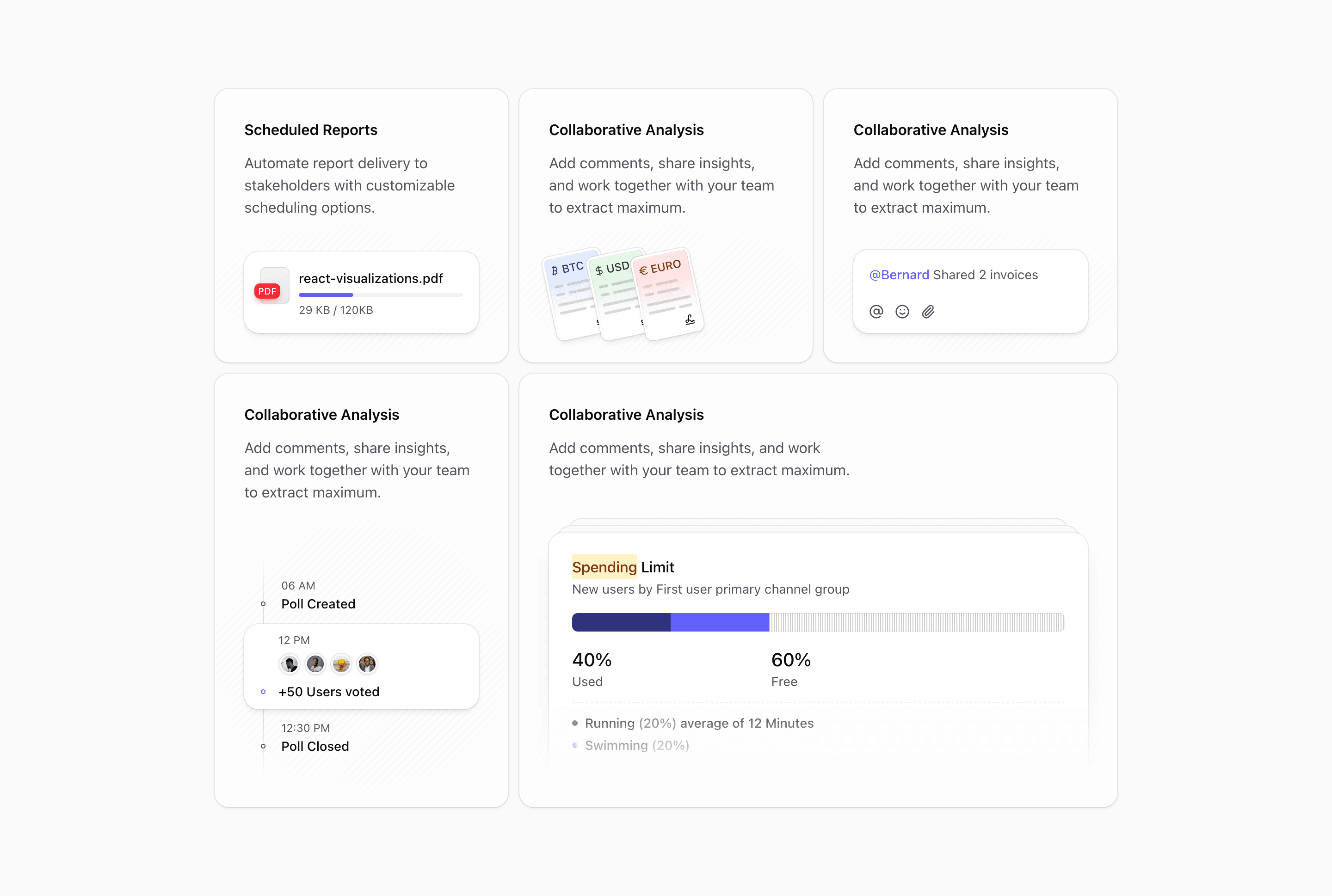 Shadcn Bento Blocks preview built with Shadcn UI and Tailwind CSS