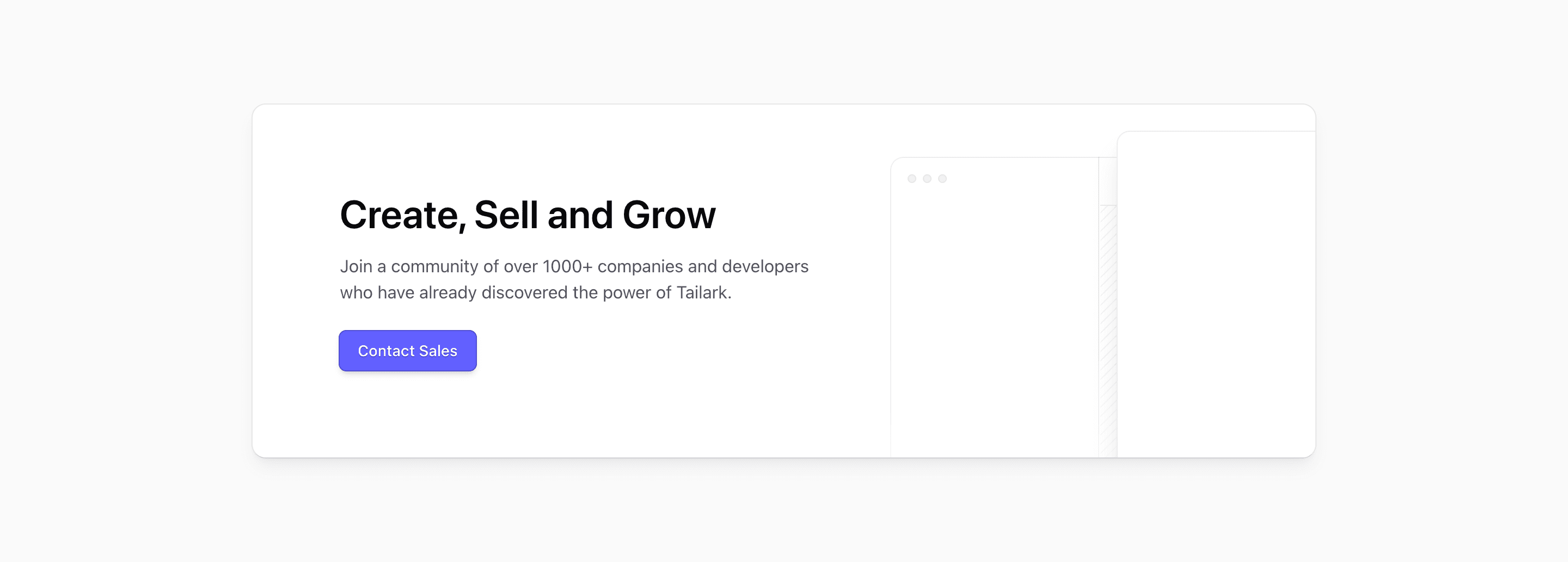 Shadcn Call to Action Block Two preview built with Shadcn UI and Tailwind CSS