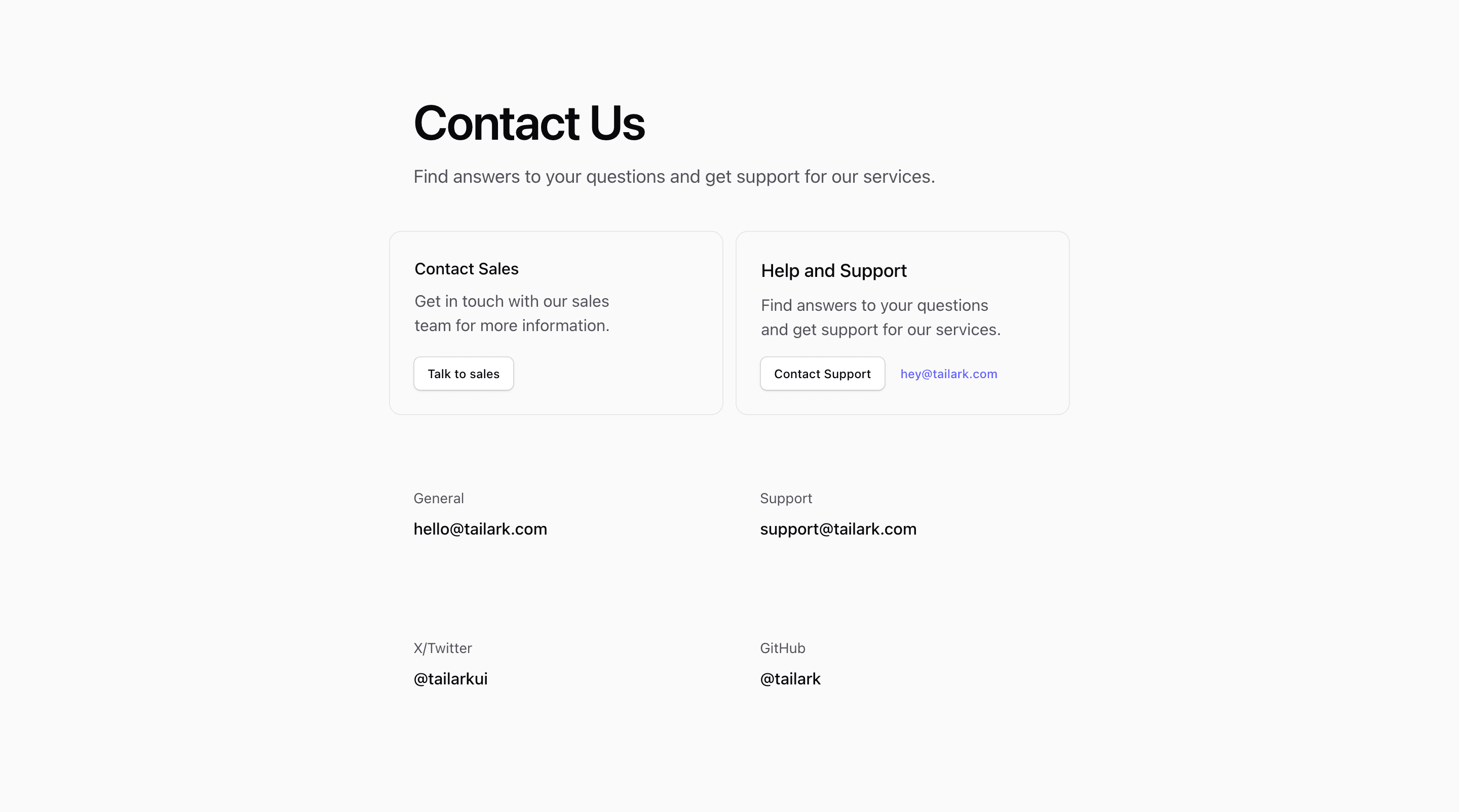 Shadcn Contact Block One preview built with Shadcn UI and Tailwind CSS