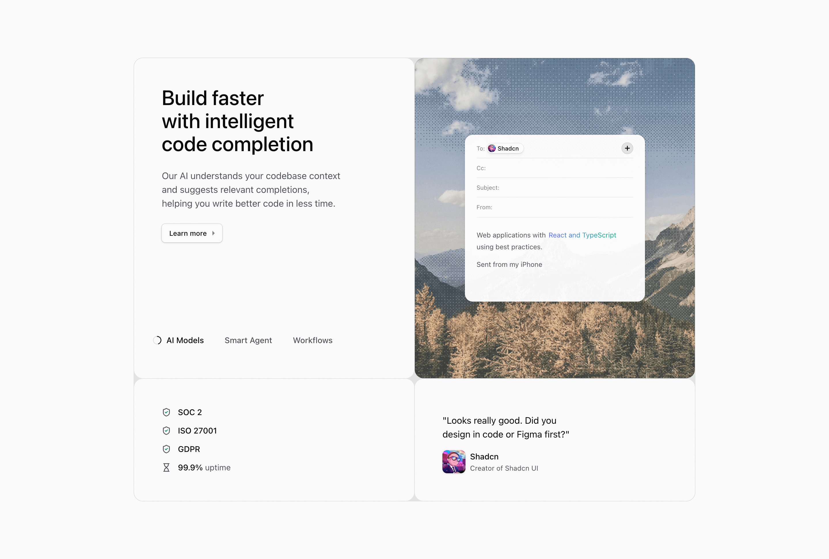 Shadcn Expandable Feature Block Eighteen preview built with Shadcn UI and Tailwind CSS