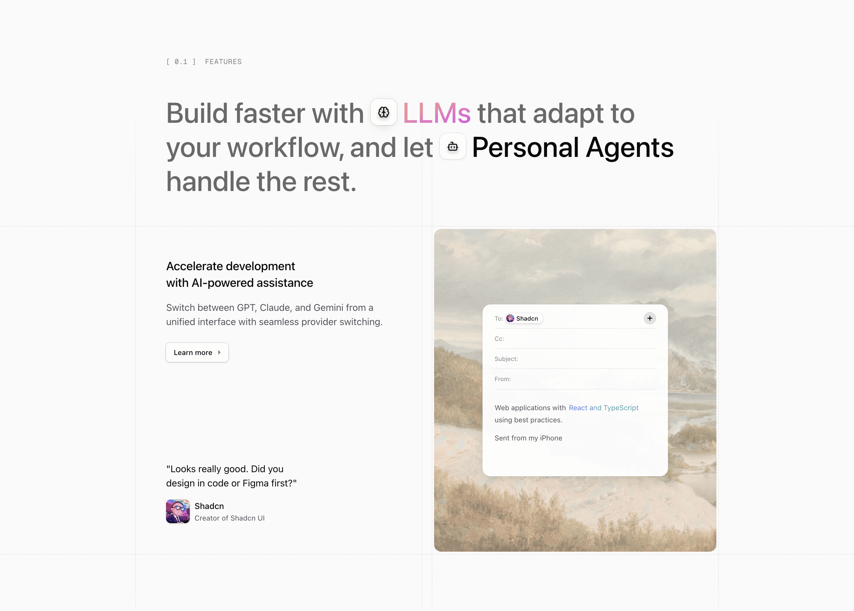 Shadcn Expandable Feature Block Twenty One preview built with Shadcn UI and Tailwind CSS