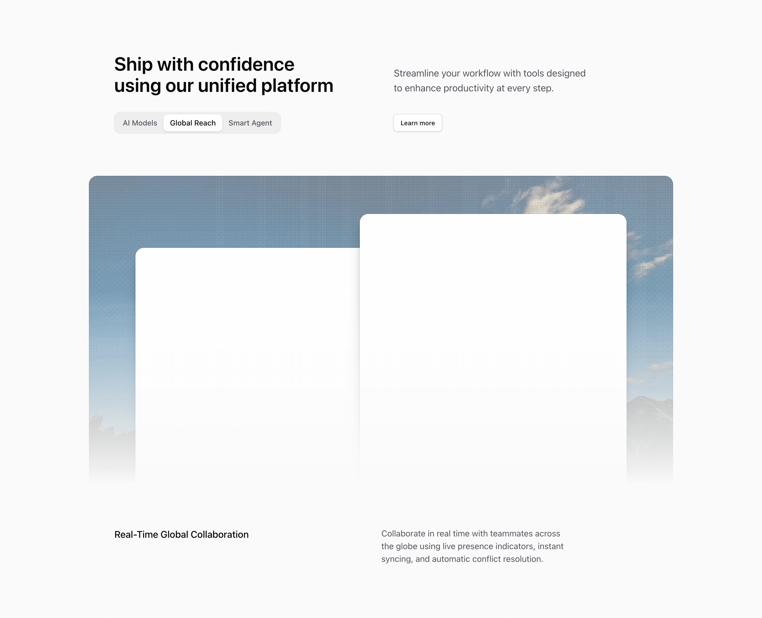 Shadcn Expandable Feature Block Twenty Two preview built with Shadcn UI and Tailwind CSS