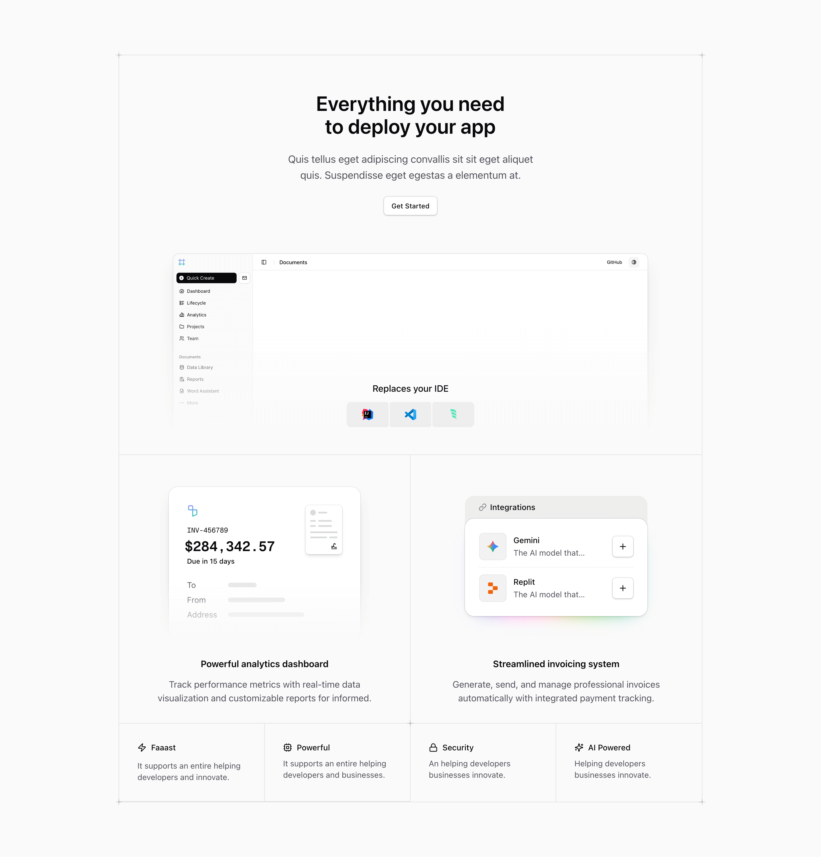 Shadcn Feature Block Twelve preview built with Shadcn UI and Tailwind CSS
