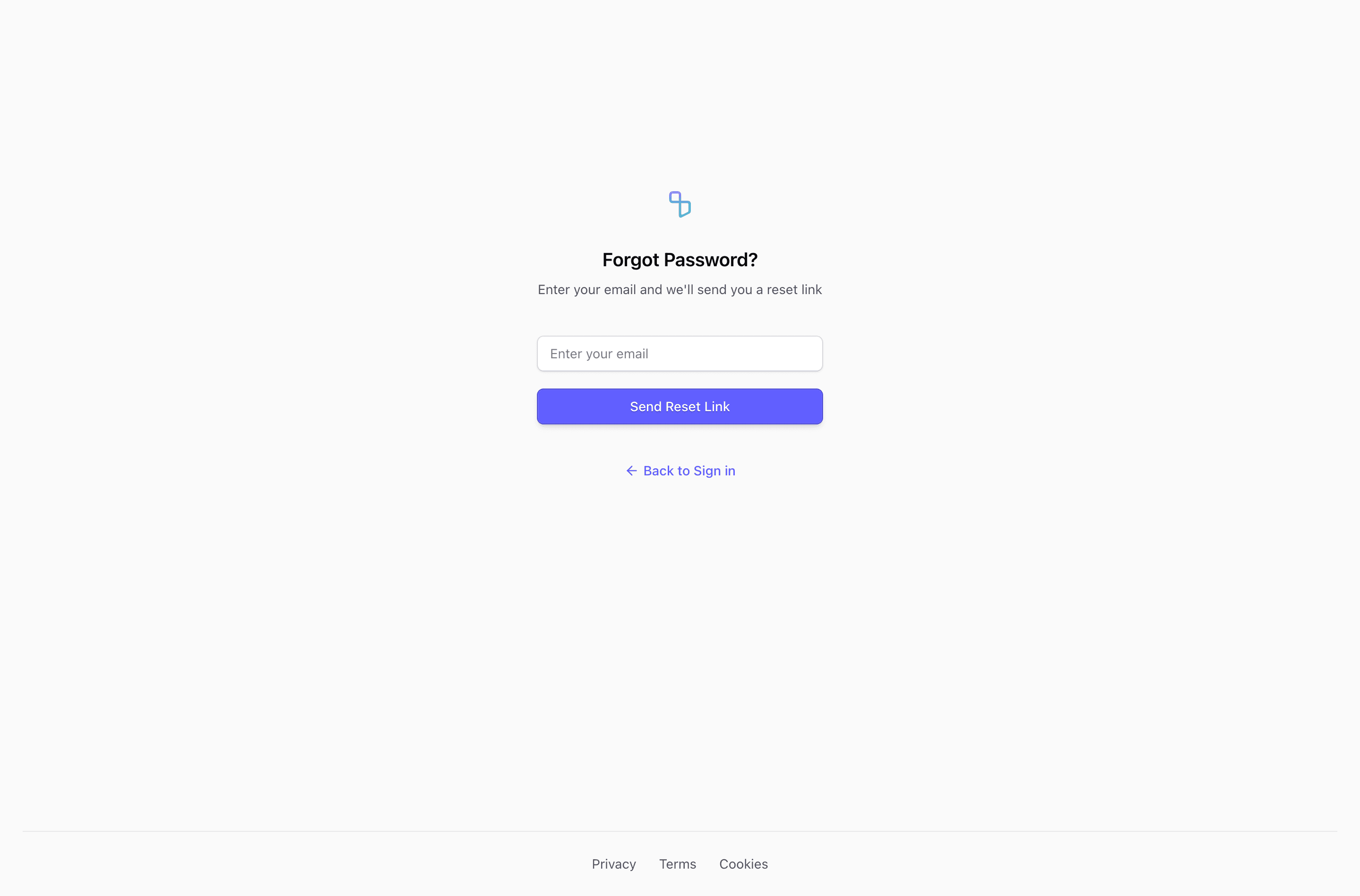 Shadcn Forgot Password Block Three preview built with Shadcn UI and Tailwind CSS