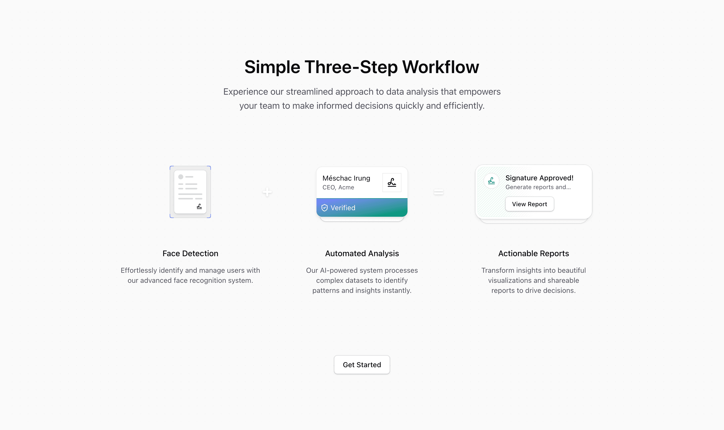 Shadcn How It Works Block Six preview built with Shadcn UI and Tailwind CSS