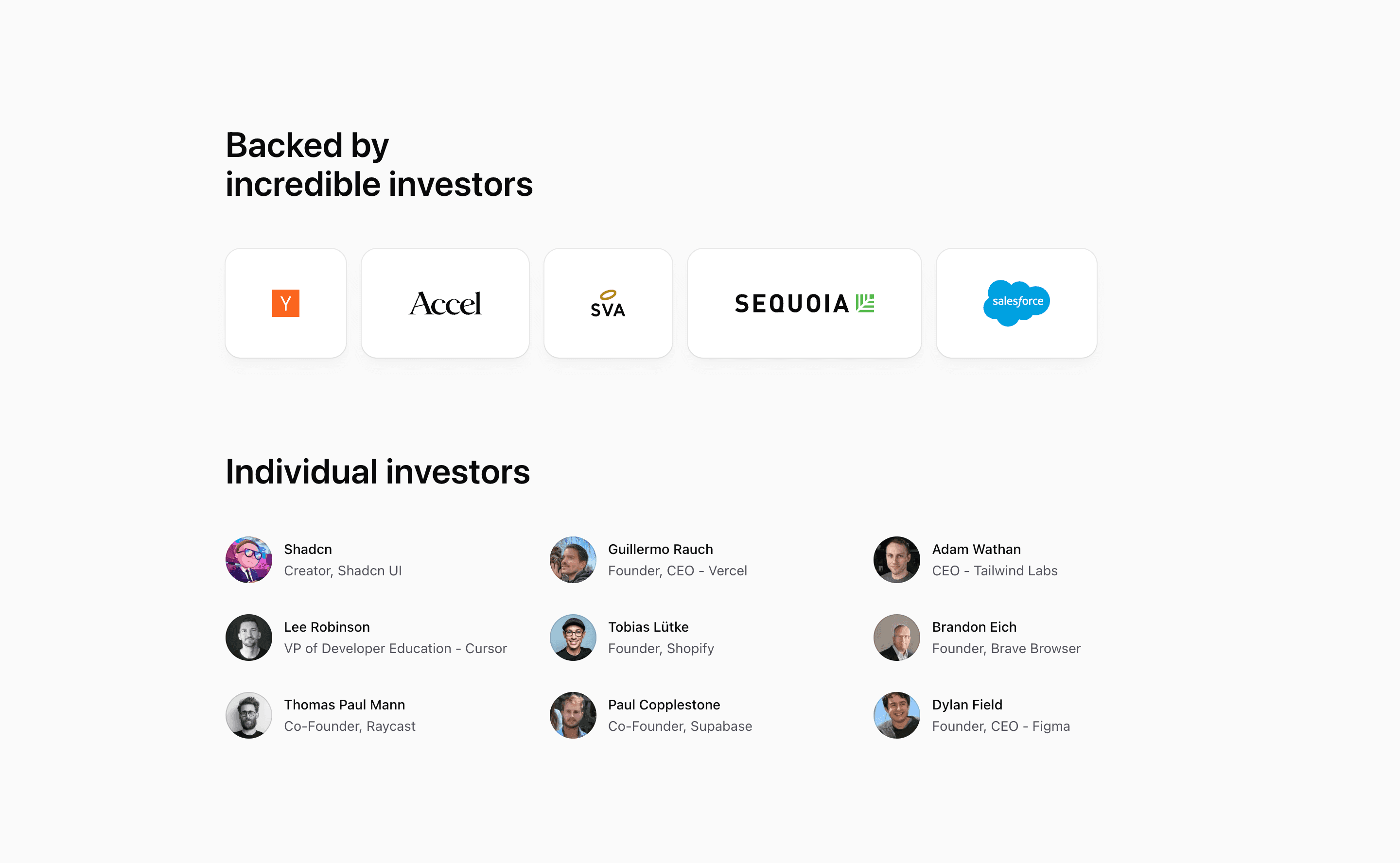 Shadcn Investor Blocks preview built with Shadcn UI and Tailwind CSS