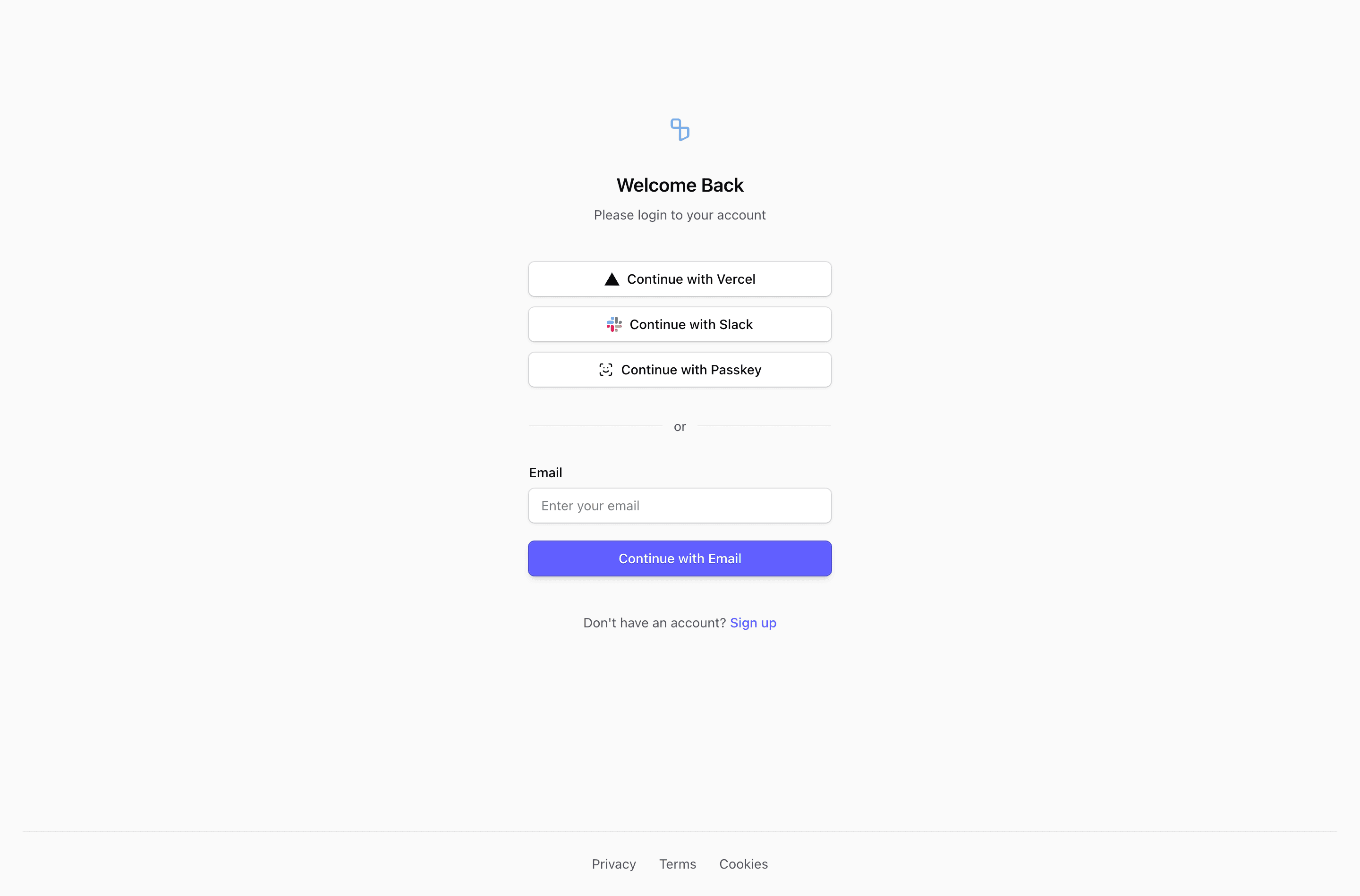 Shadcn Login Blocks preview built with Shadcn UI and Tailwind CSS
