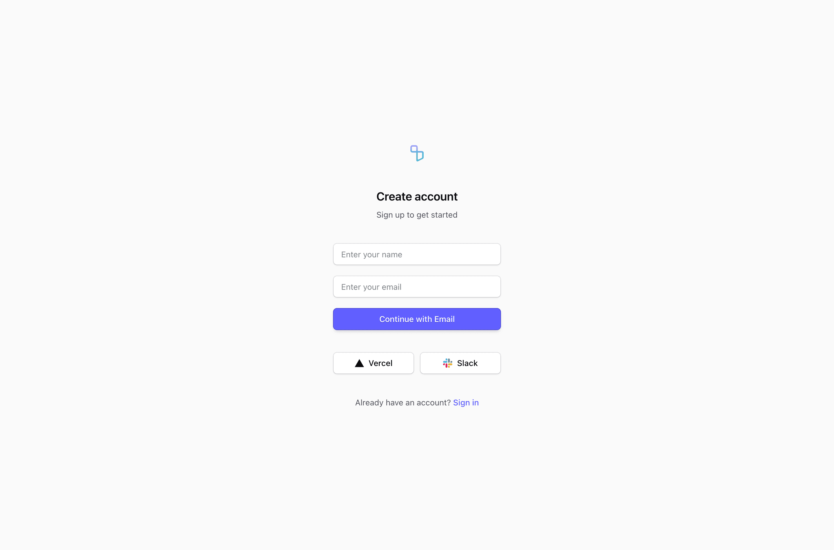 Shadcn Sign Up Block Ten preview built with Shadcn UI and Tailwind CSS