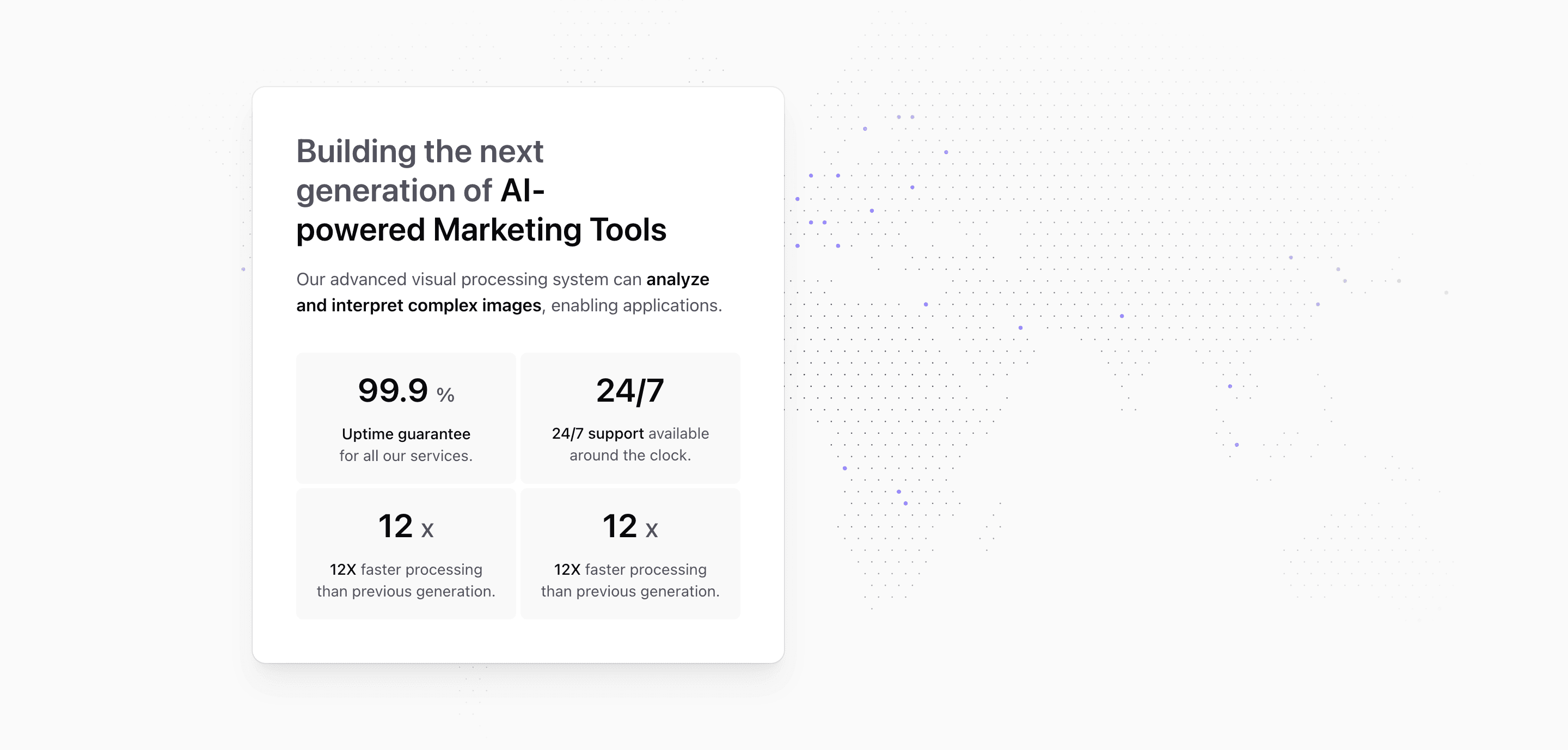 Shadcn Stats Block Seven preview built with Shadcn UI and Tailwind CSS
