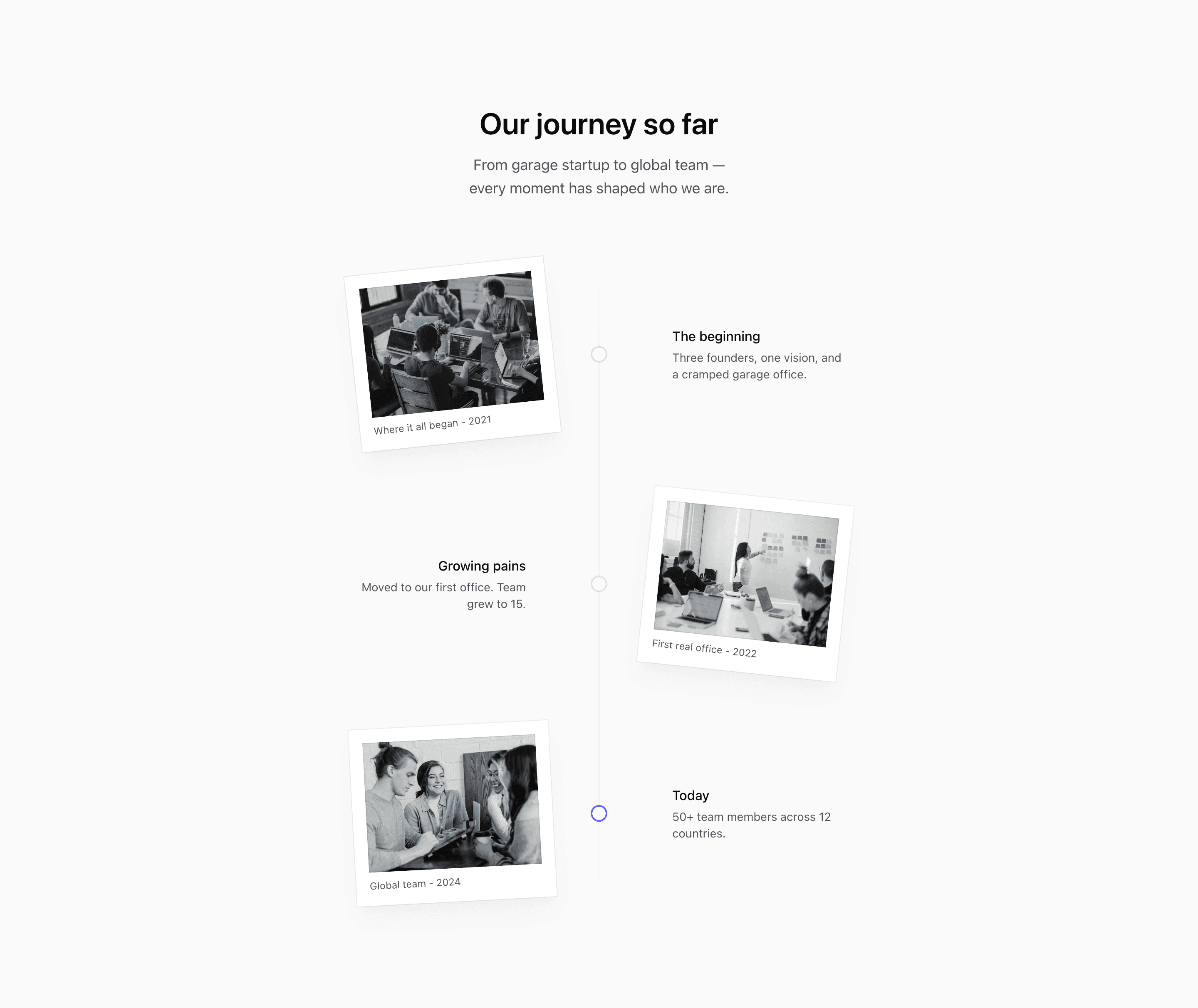 Shadcn Team Block Thirteen preview built with Shadcn UI and Tailwind CSS