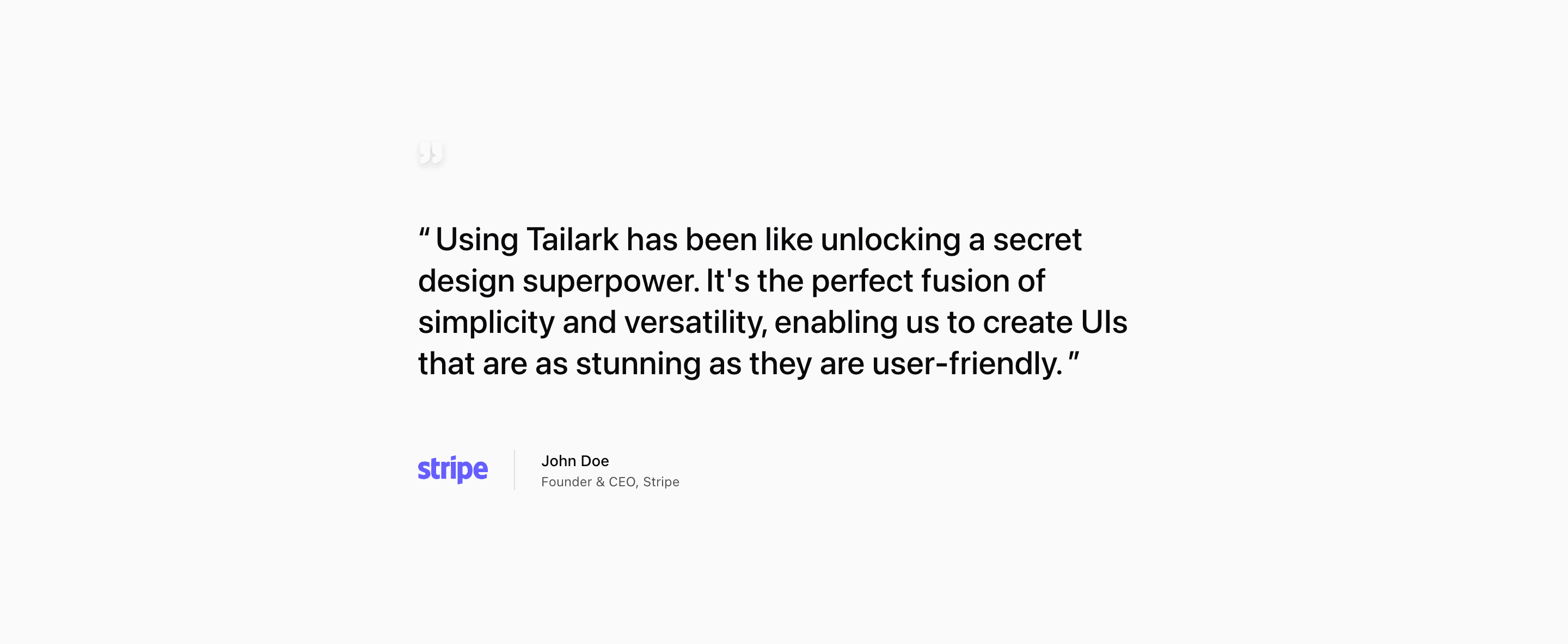 Shadcn Testimonial Block Three preview built with Shadcn UI and Tailwind CSS